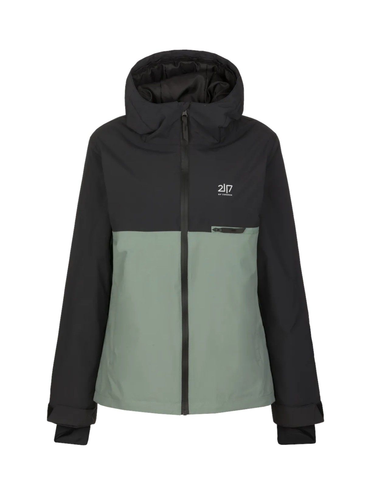 Avan Damen Skijacke mit Kapuze 1