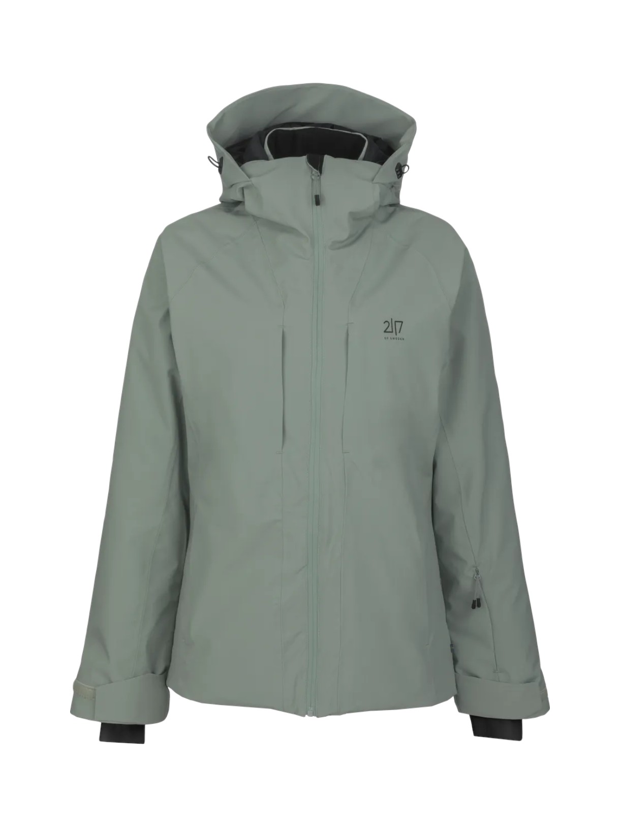 Edum Damen Skijacke mit Kapuze 1