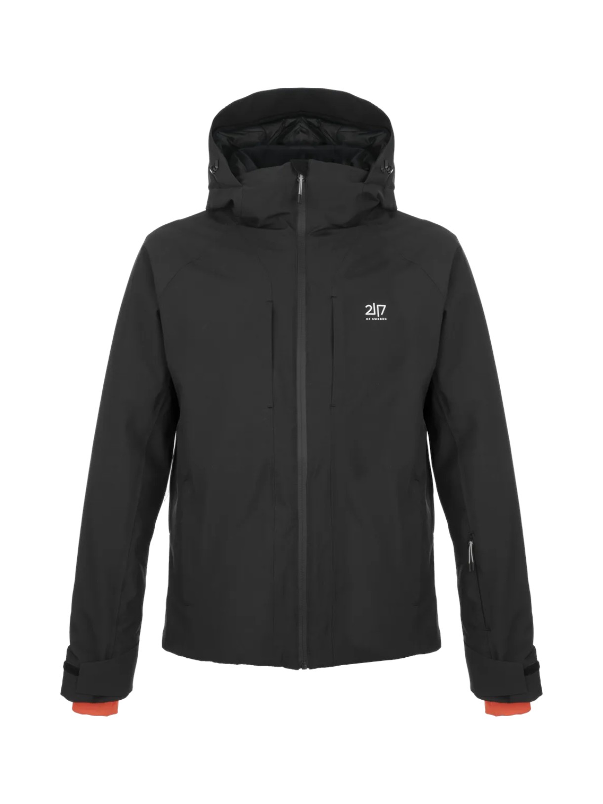 Edum Herren Skijacke mit Kapuze 1