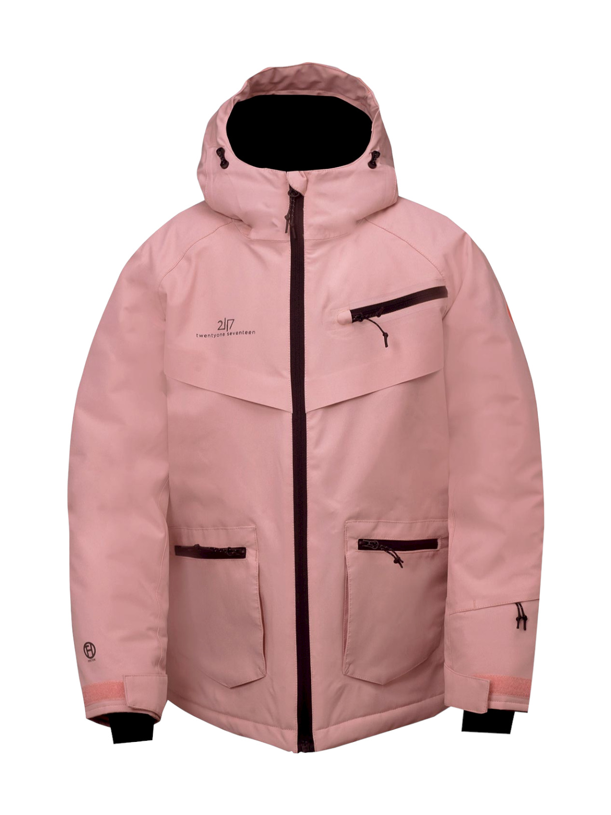 Isfall Kinder Skijacke mit Kapuze 1