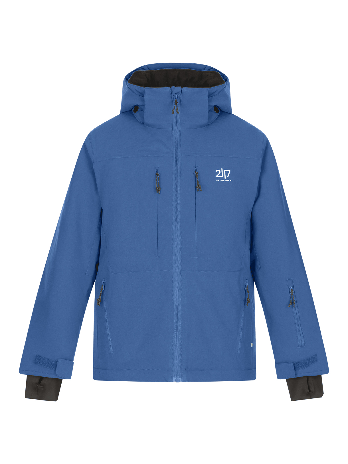 Lauker Kinder Skijacke mit abnehmbarer Kapuze 1