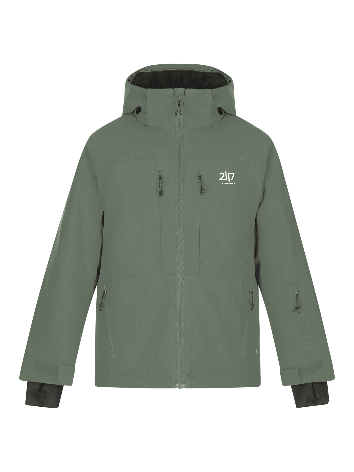 Lauker Kinder Skijacke mit abnehmbarer Kapuze 1