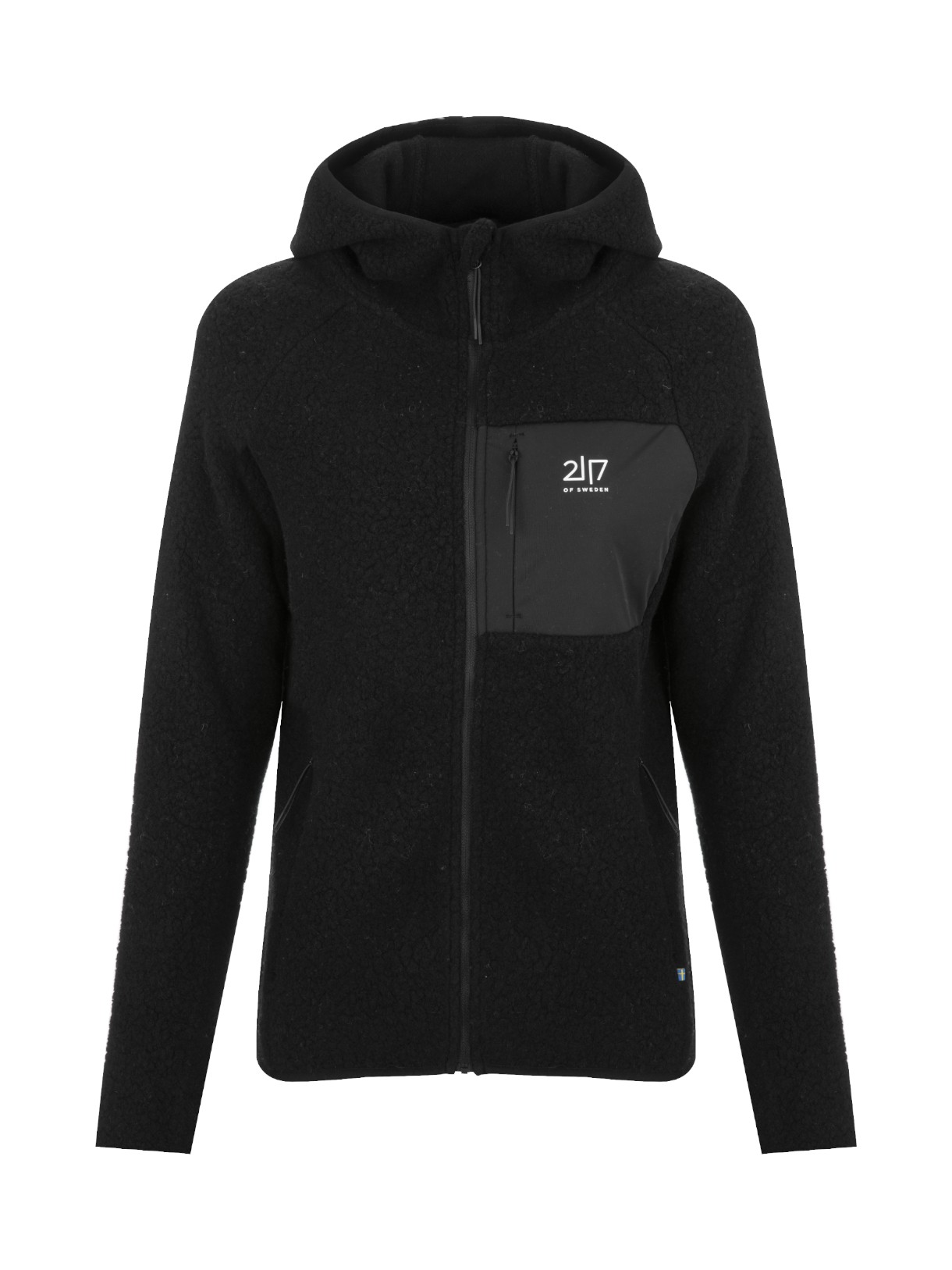Skord Pile Damen Woll Fleece Hoodie 1