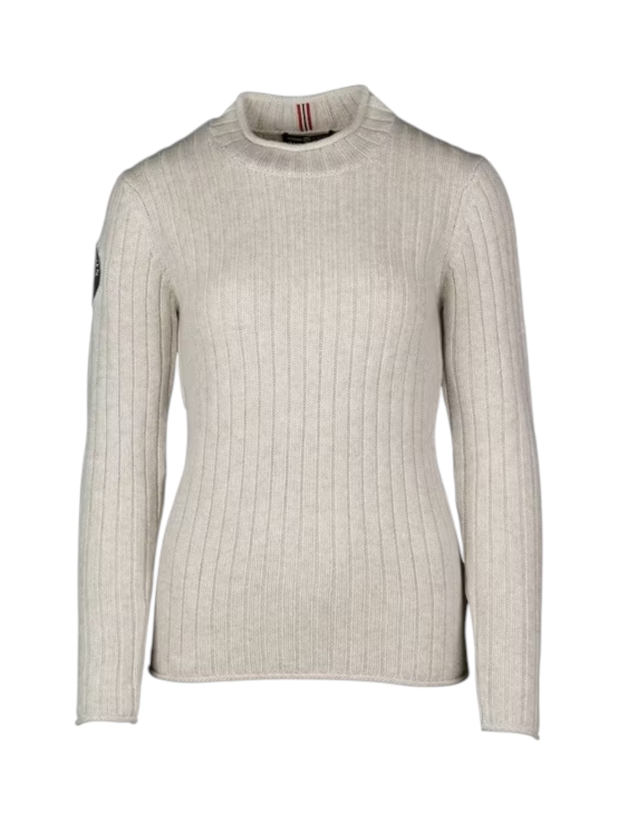 ROALDA Damen Rollkragen Pullover aus Merinowolle 1