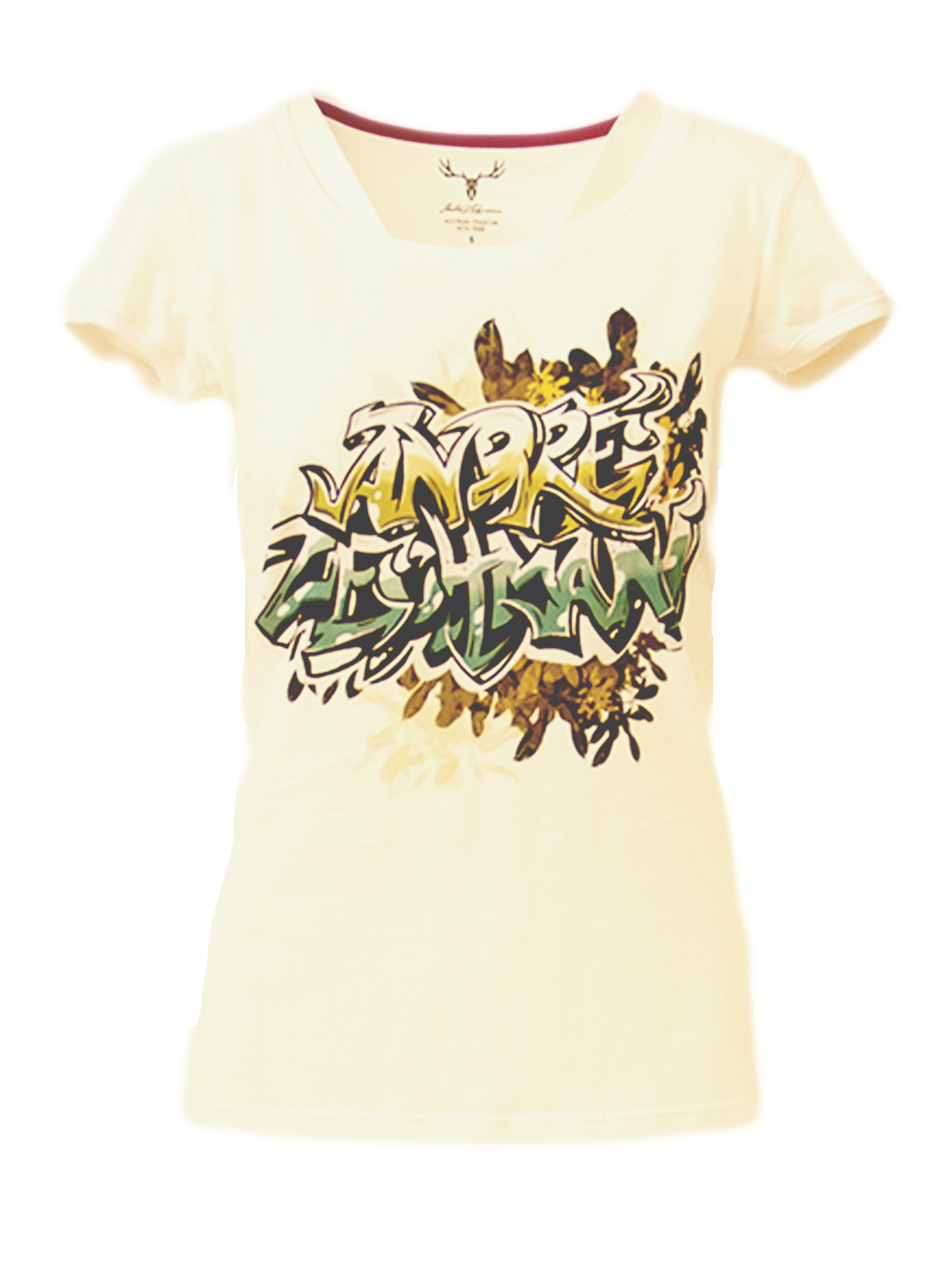 ANDRÉ ZECHMANN Basic Grafity Damen T-Shirt 1