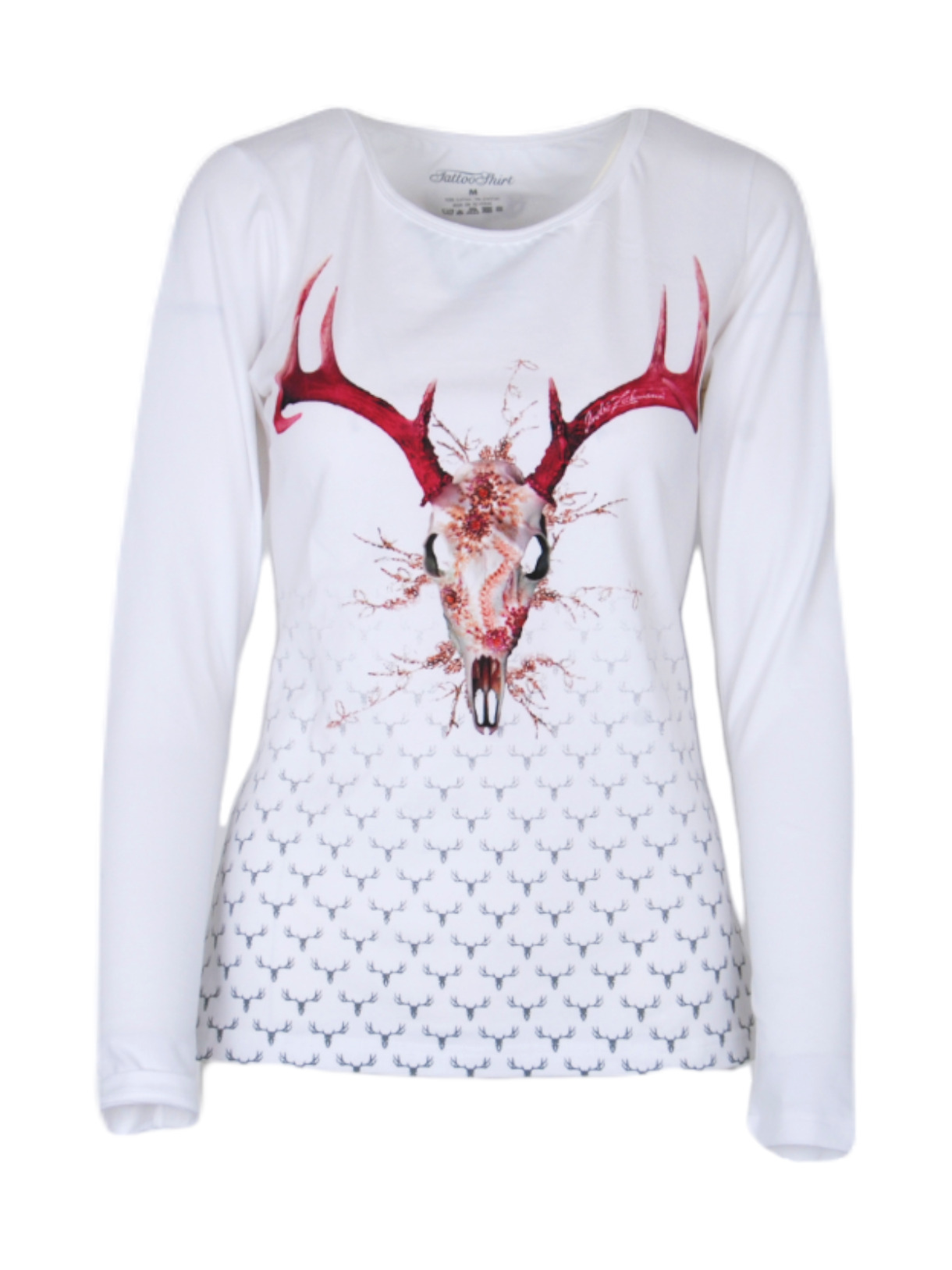 ANDRÉ ZECHMANN Glitter Damen Langarm Shirt 1