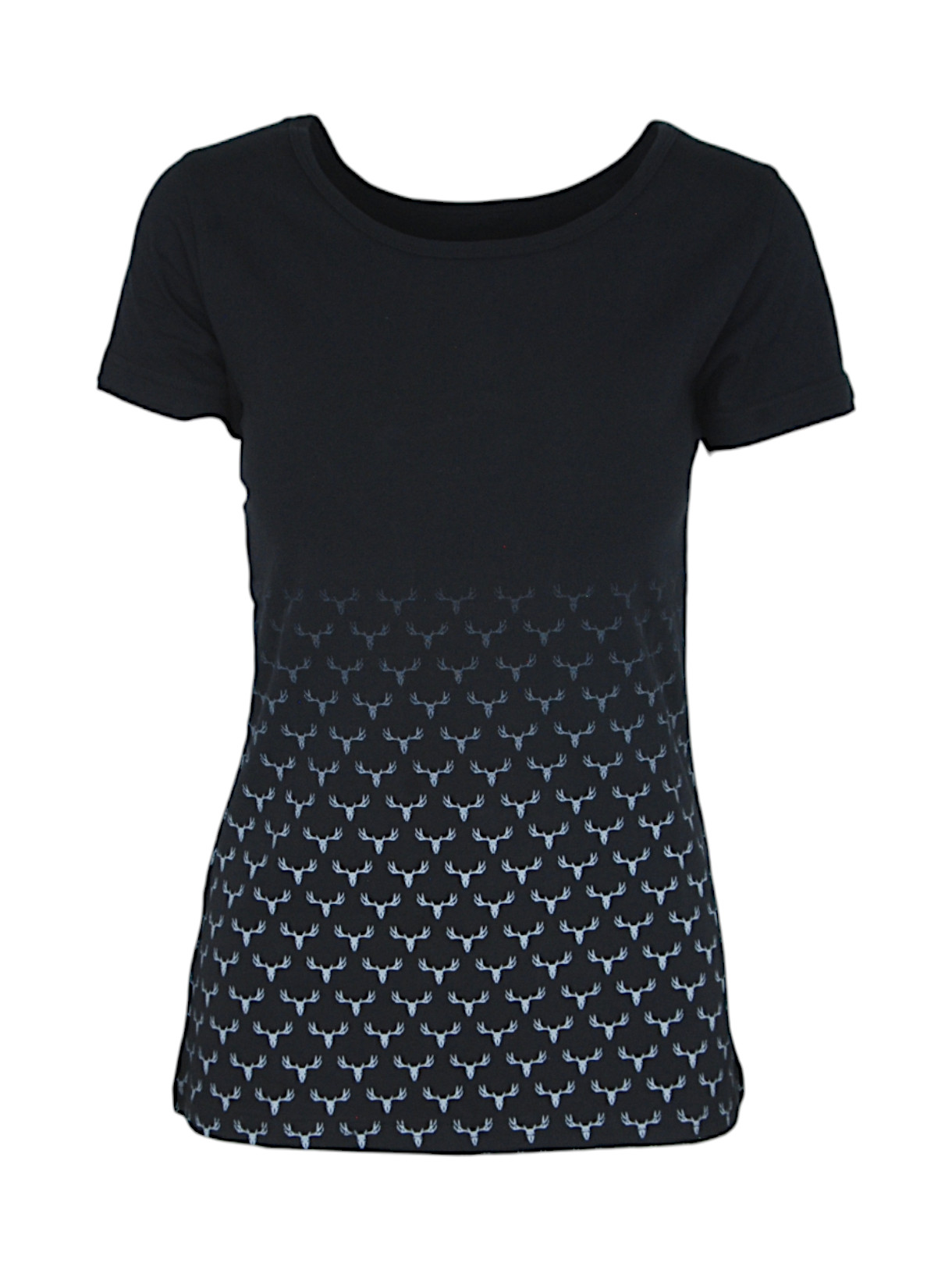 Original Damen T-Shirt schwarz 1