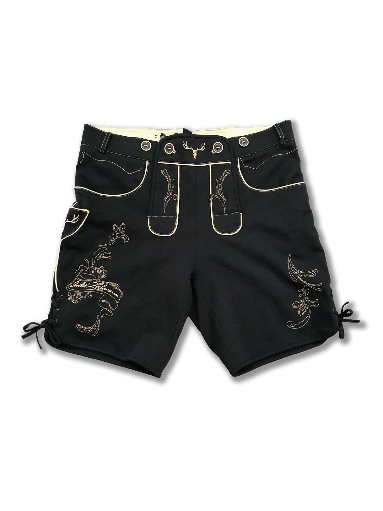 ANDRÉ ZECHMANN Vegane Herren Lederhose Softshell kurz 1