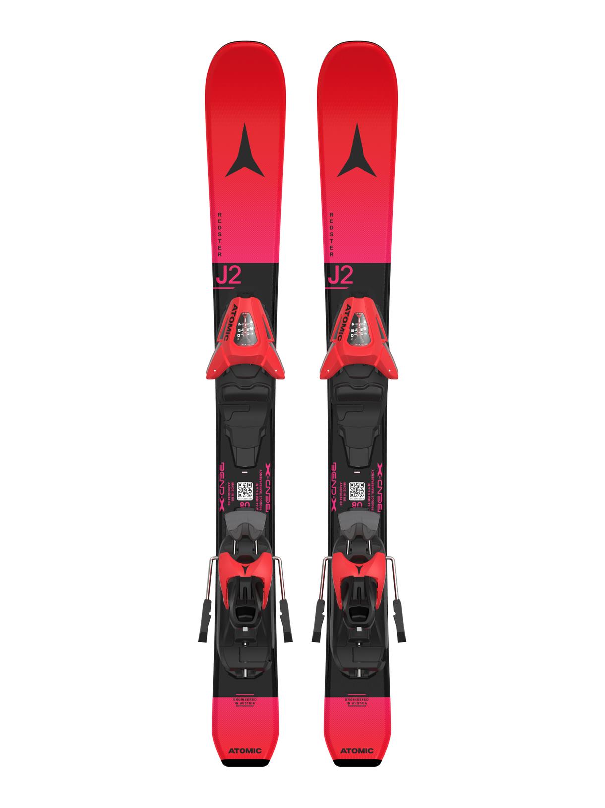 REDSTER J2 (70-90 cm) + C 5 GW Red Skiset 1