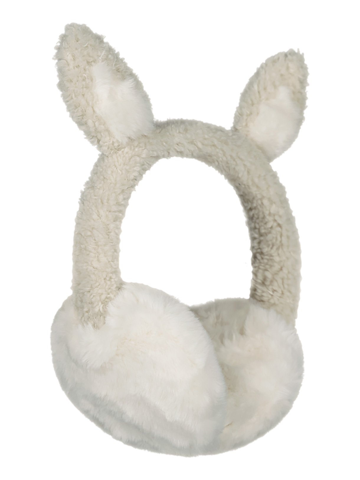 Fluffie Kinder Kunstpelz Ohrwärmer mit Hasen Ohren 1
