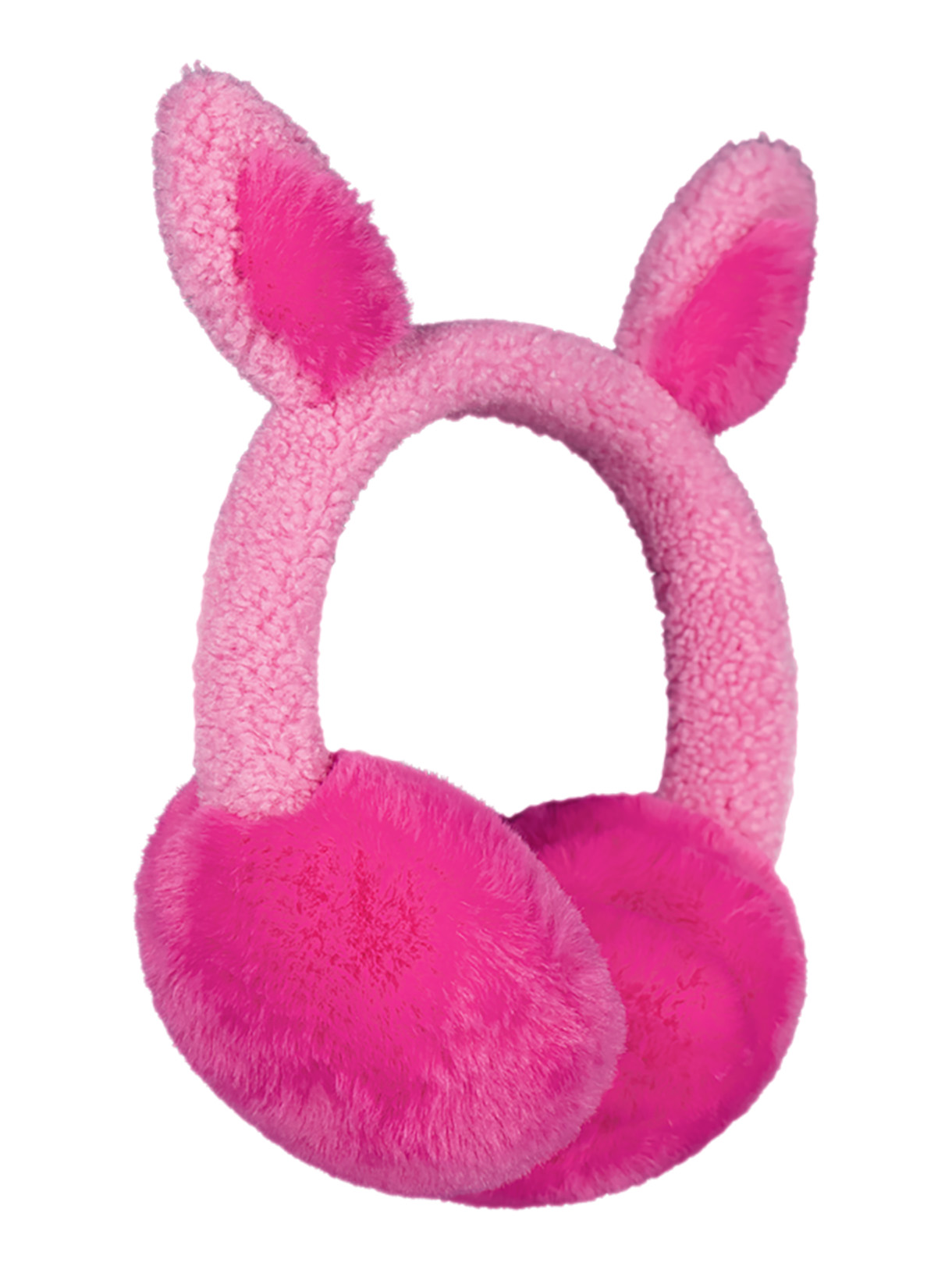 Fluffie Kinder Kunstpelz Ohrwärmer mit Hasen Ohren 1