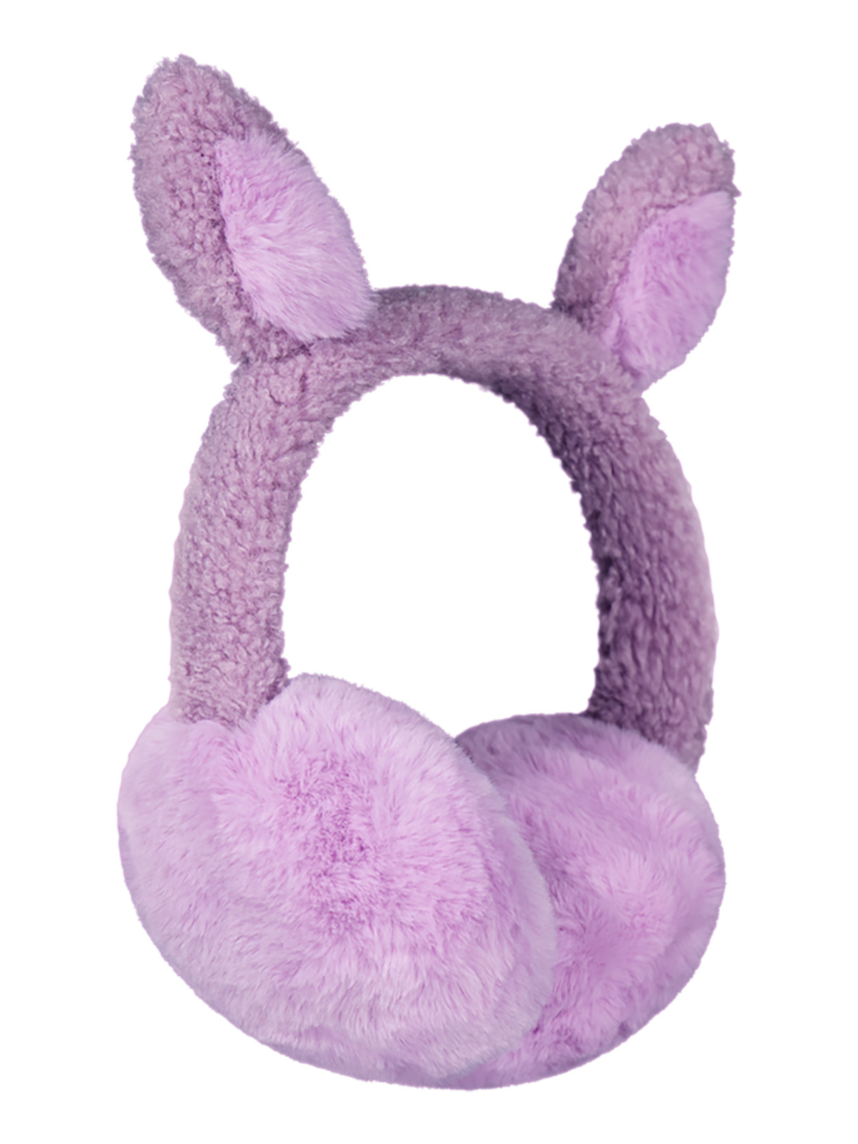 Fluffie Kinder Kunstpelz Ohrwärmer mit Hasen Ohren 1