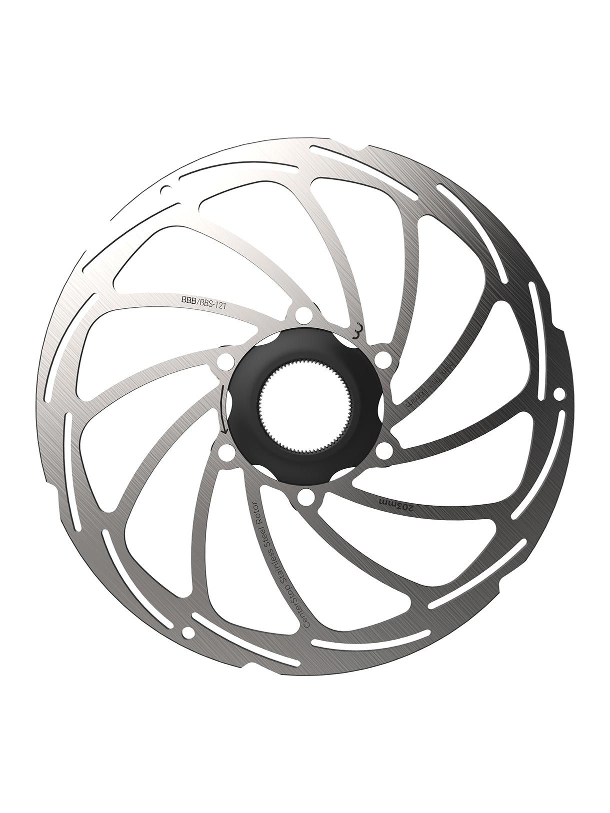 BBS-121 CENTERSTOP Bremsscheibe mit Centerlock, 203 MM 1