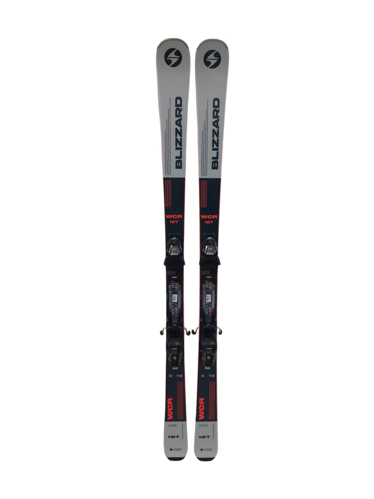WCR + TLT10 Demo Skiset Ski und Bindung 1