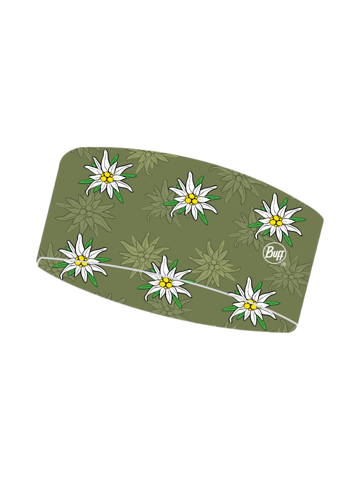 Coolnet UV Wide Headband Edelweiss Stirnband 1