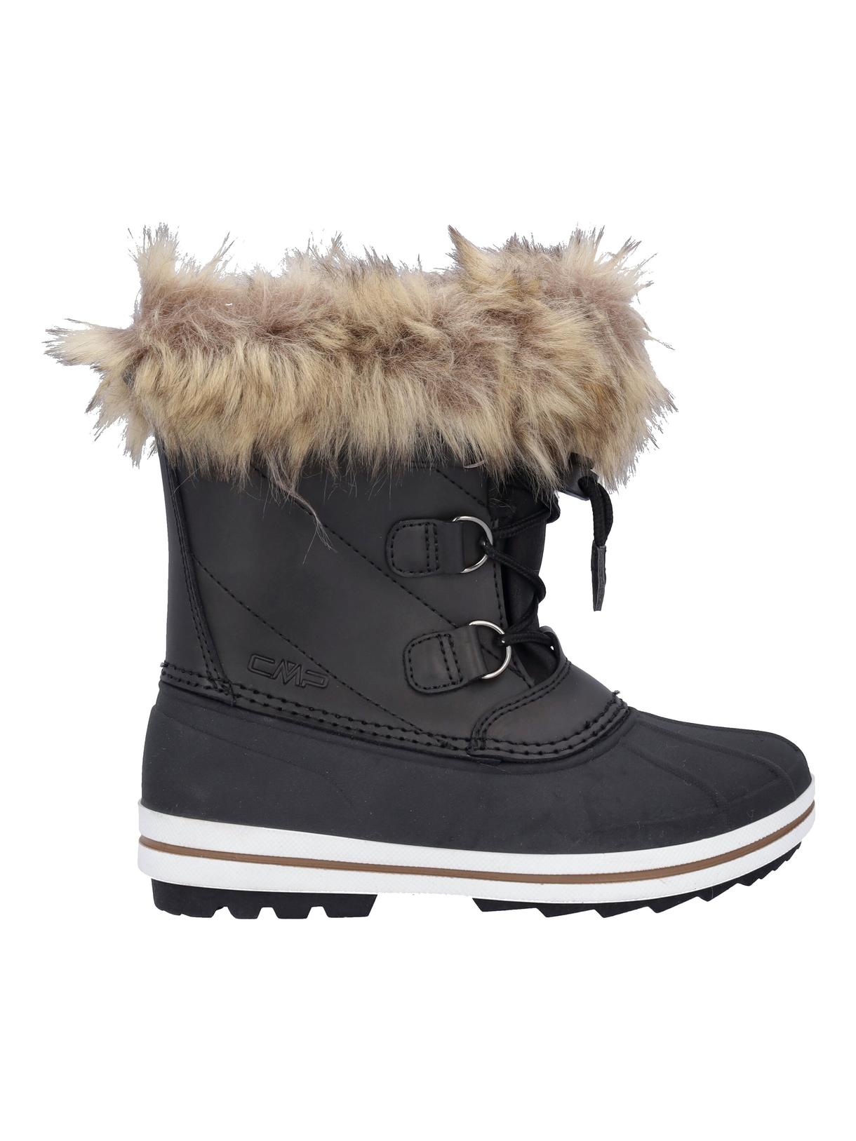 Anthilian WP Kinder Leder Winterstiefel Clima Protect mit Kunstfell 1