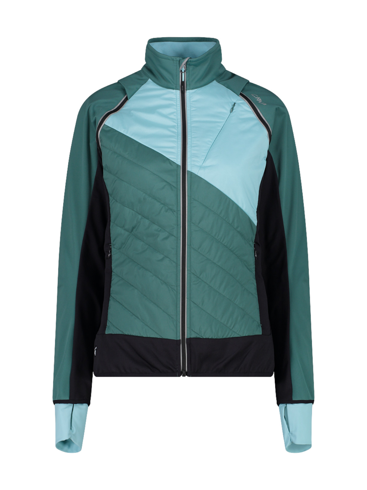Damen Hybrid Jacke mit abnehmbaren Ärmeln 1