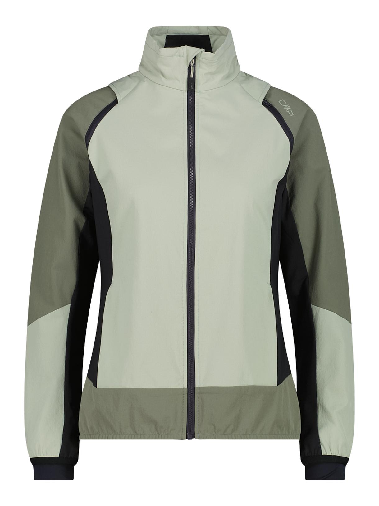 Damen Hybrid Stretch Jacke mit abnehmbaren Ärmeln 1