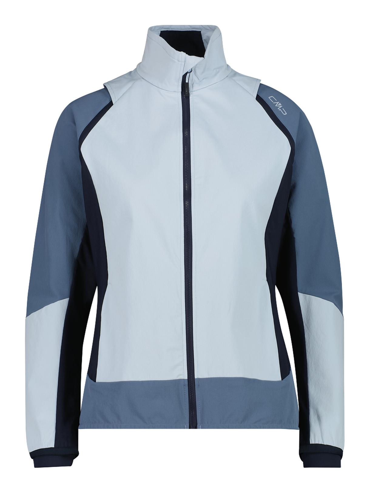 Damen Hybrid Stretch Jacke mit abnehmbaren Ärmeln 1
