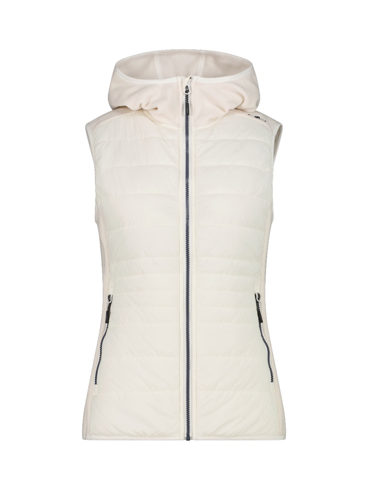 Damen Hybrid Weste aus Fleece Knit Tech 1