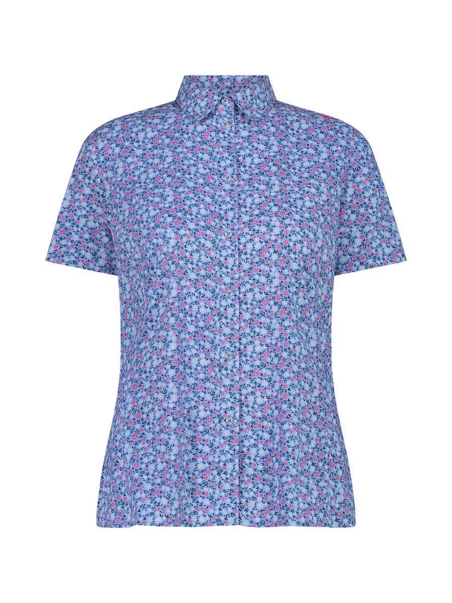 Damen Bluse mit Karomuster 1