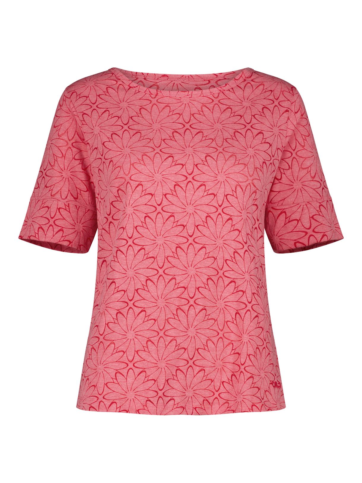 Damen Outdoor T-Shirt mit Blumenprint 1