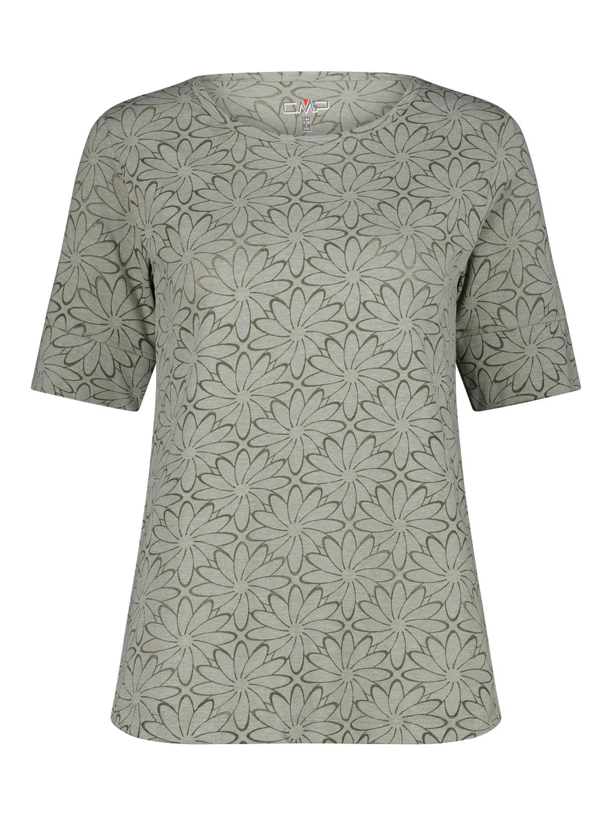 Damen Outdoor T-Shirt mit Blumenprint 1