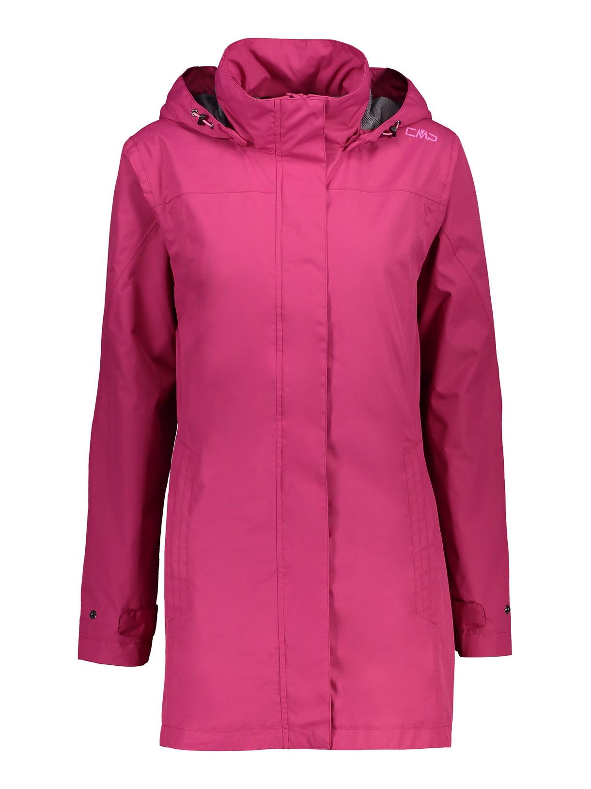 Damen Regenjacke mit abnehmbarer Kapuze 1
