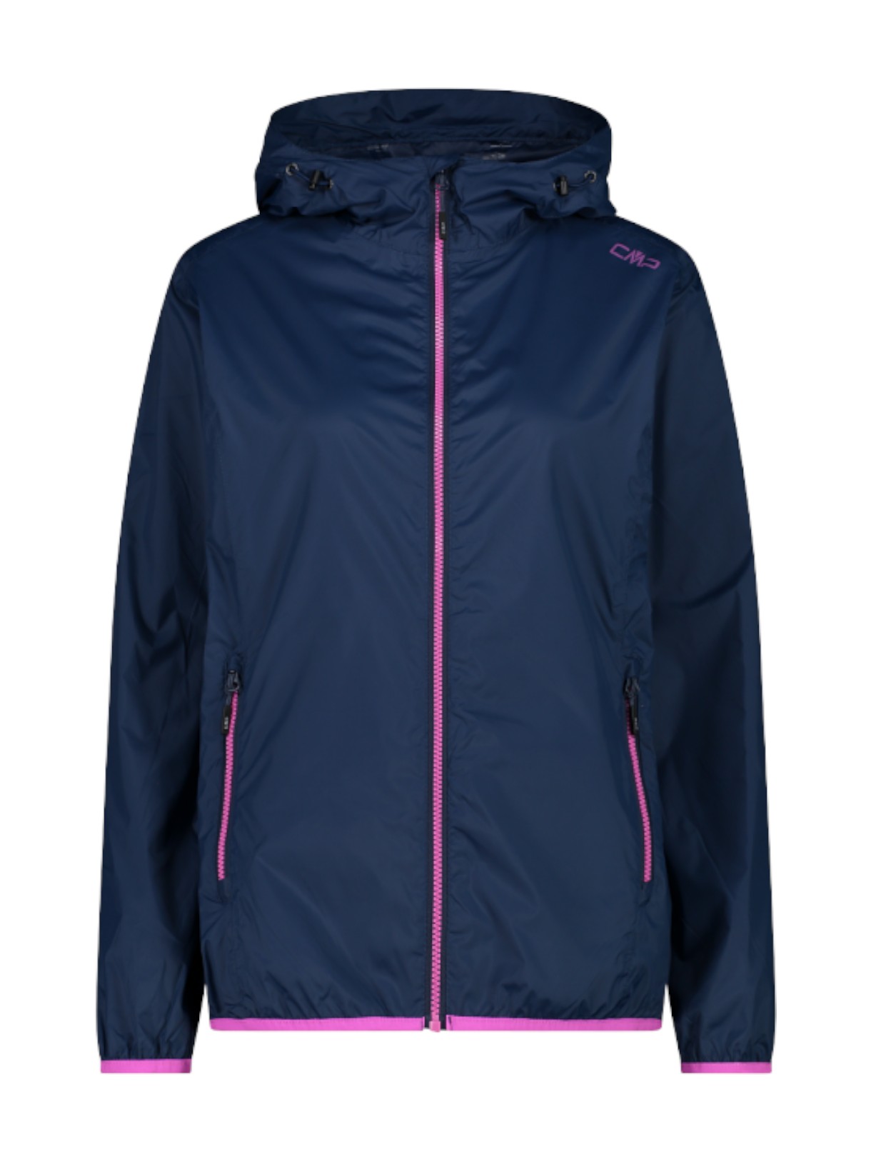 Damen Regenjacke Pack Pocket mit Kapuze 1