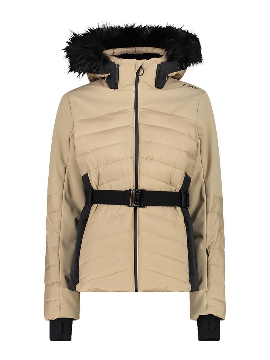 Damen Skijacke mit abnehmbarer Kapuze 1