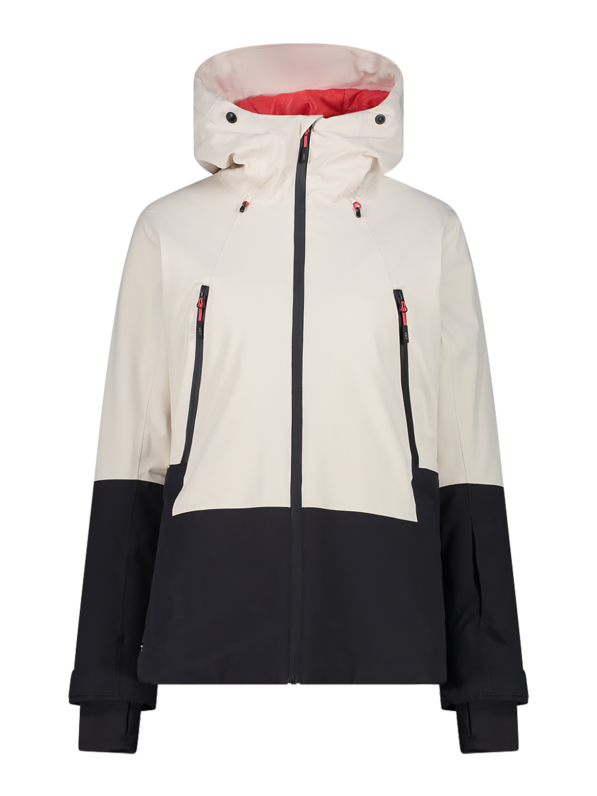 Damen Skijacke mit PrimaLoft und Kapuze 1