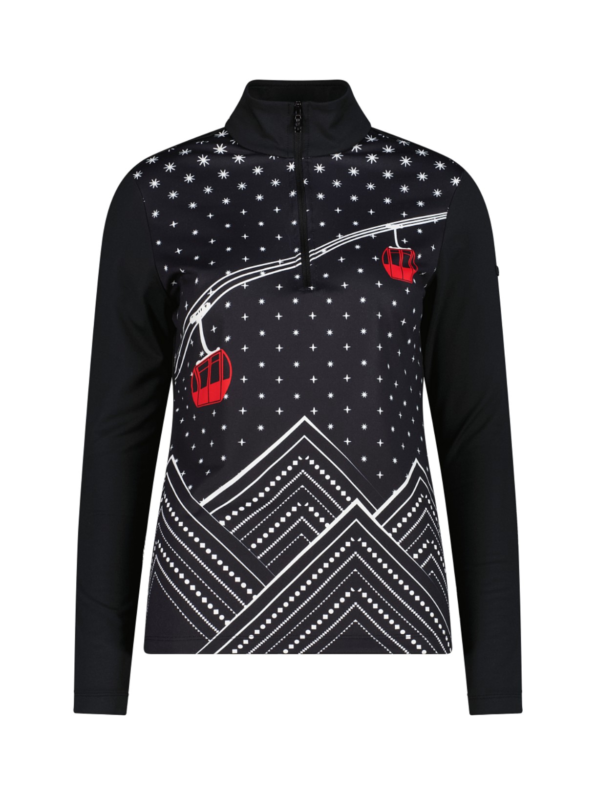 Damen Softech Rollkragen Skipulli mit Dry Function 1