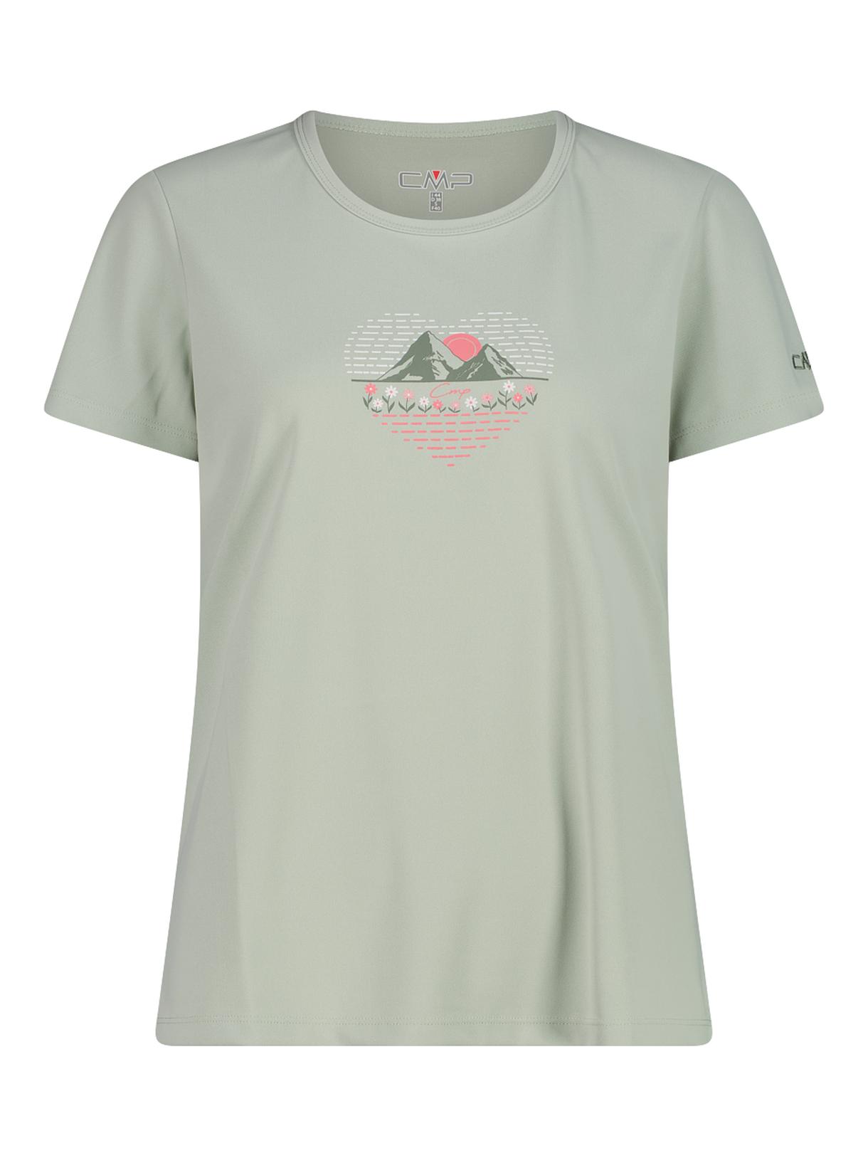 Damen T-Shirt aus Piqué mit Dry Function 1