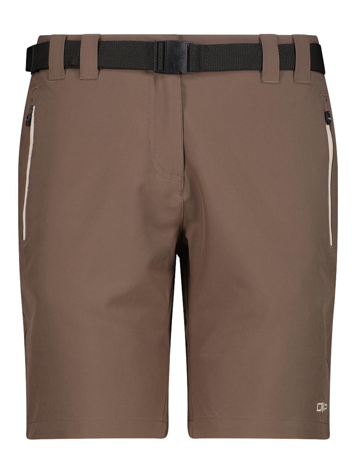 Damen Trekking Bermuda Shorts mit Gürtel und Dry Function 1