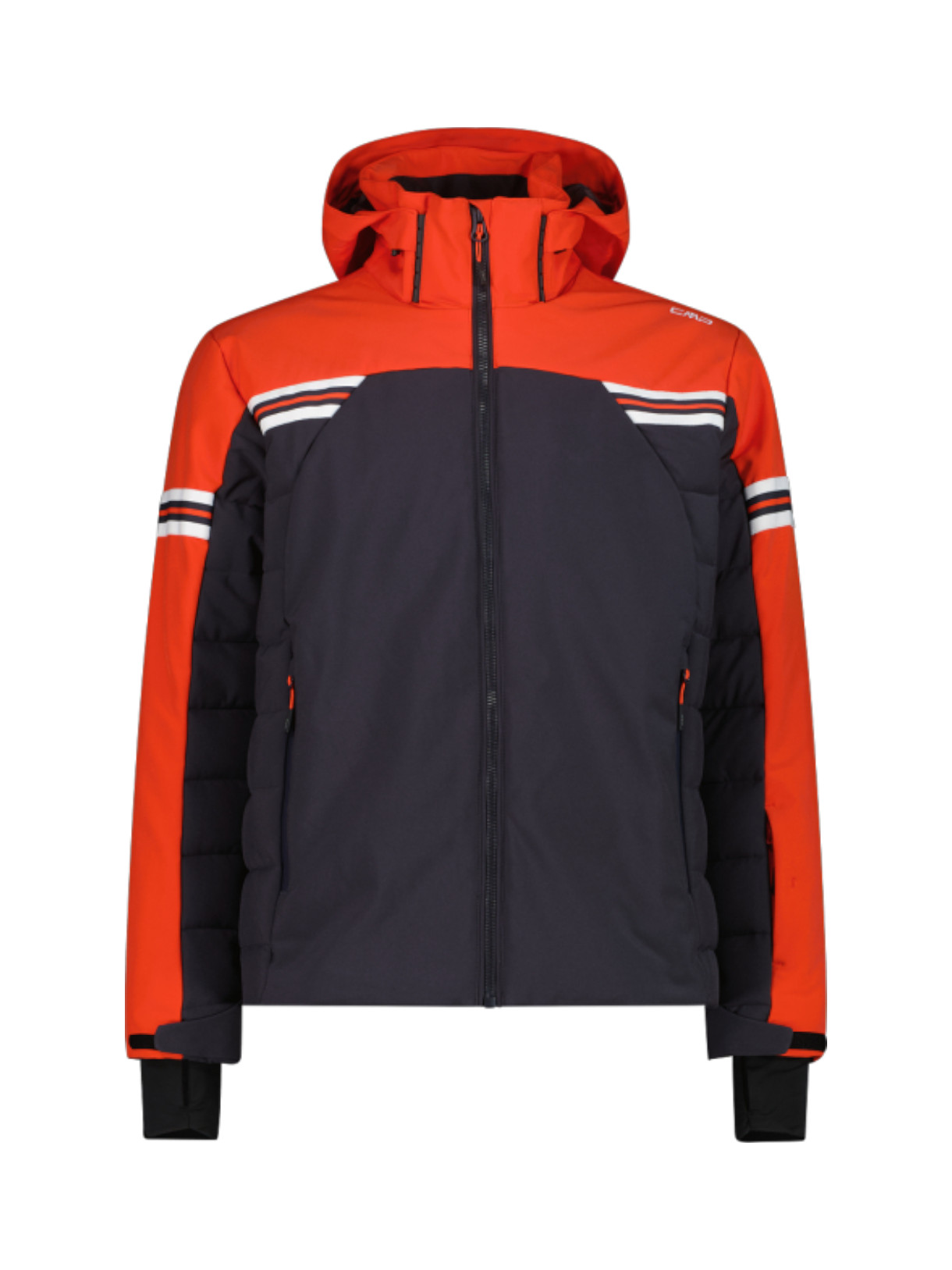 Herren 4 Wege Stretch Skijacke mit abnehmbarer Kapuze 1