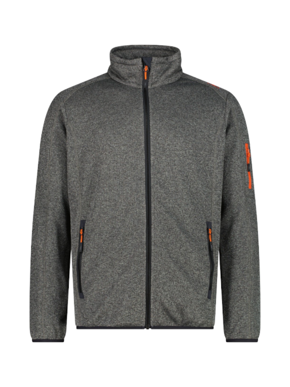 Herren Knit Tech Fleece Jacke mit Mesh 1