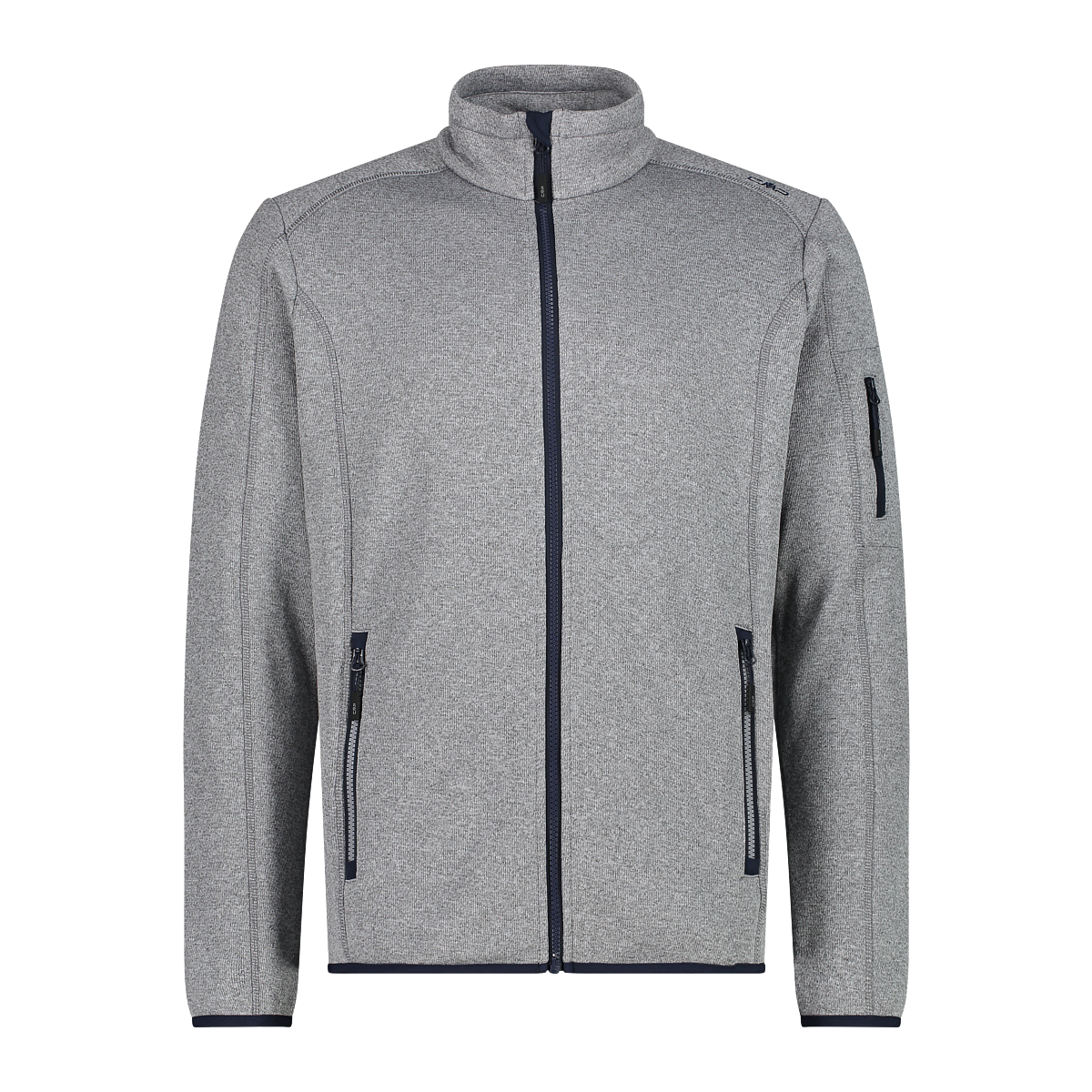 Herren Knit Tech Fleece Jacke mit Mesh 1