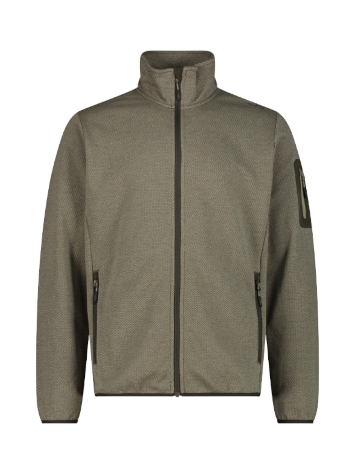 Herren Outdoor Knit-Tech Fleece Jacke 1