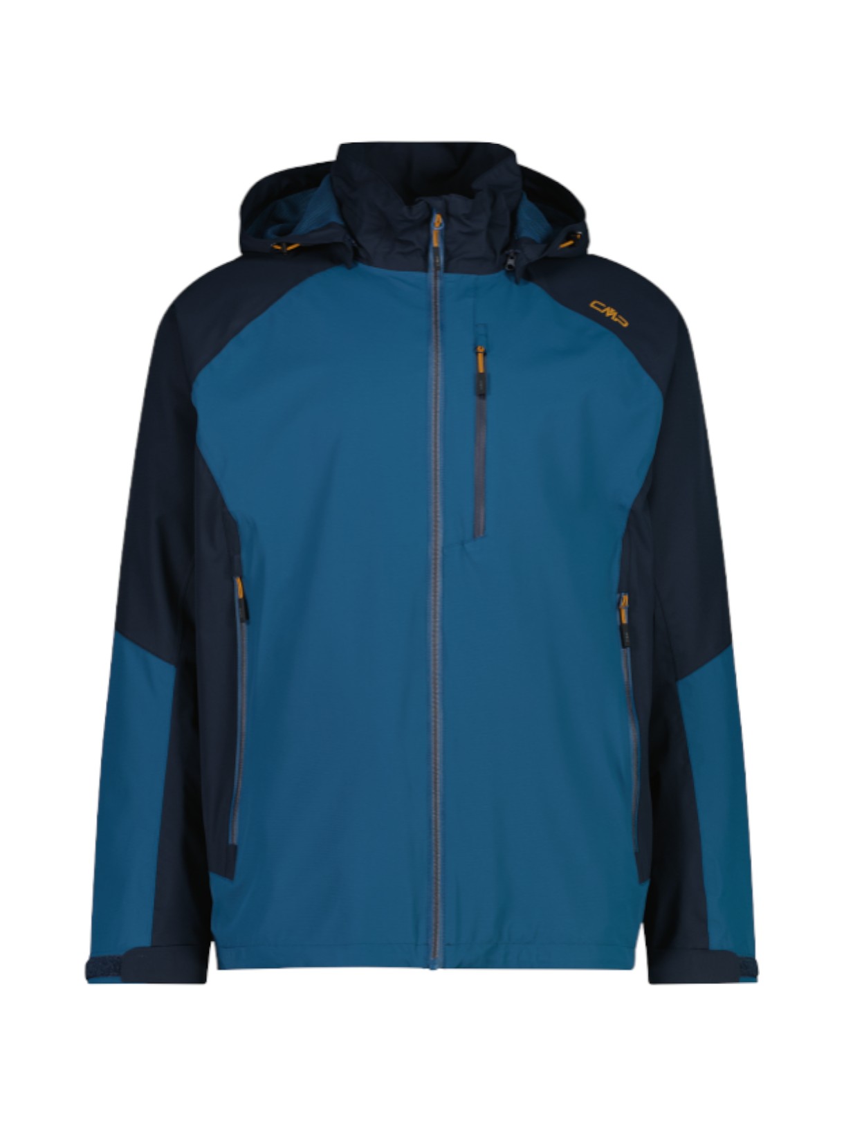 Herren Ripstop Jacke Clima Protect mit abnehmbarer Kapuze blau 1