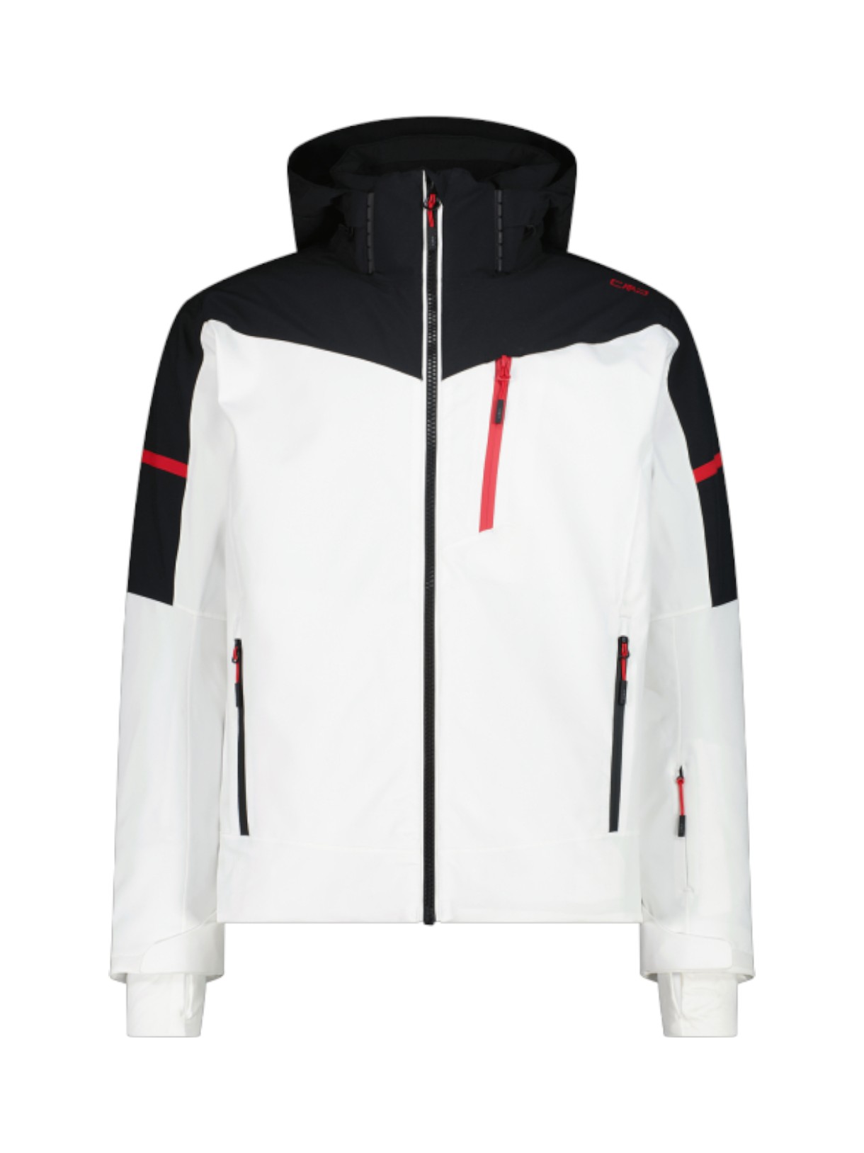 Herren Skijacke aus 4-Way-Stretch mit abnehmbarer Kapuze 1