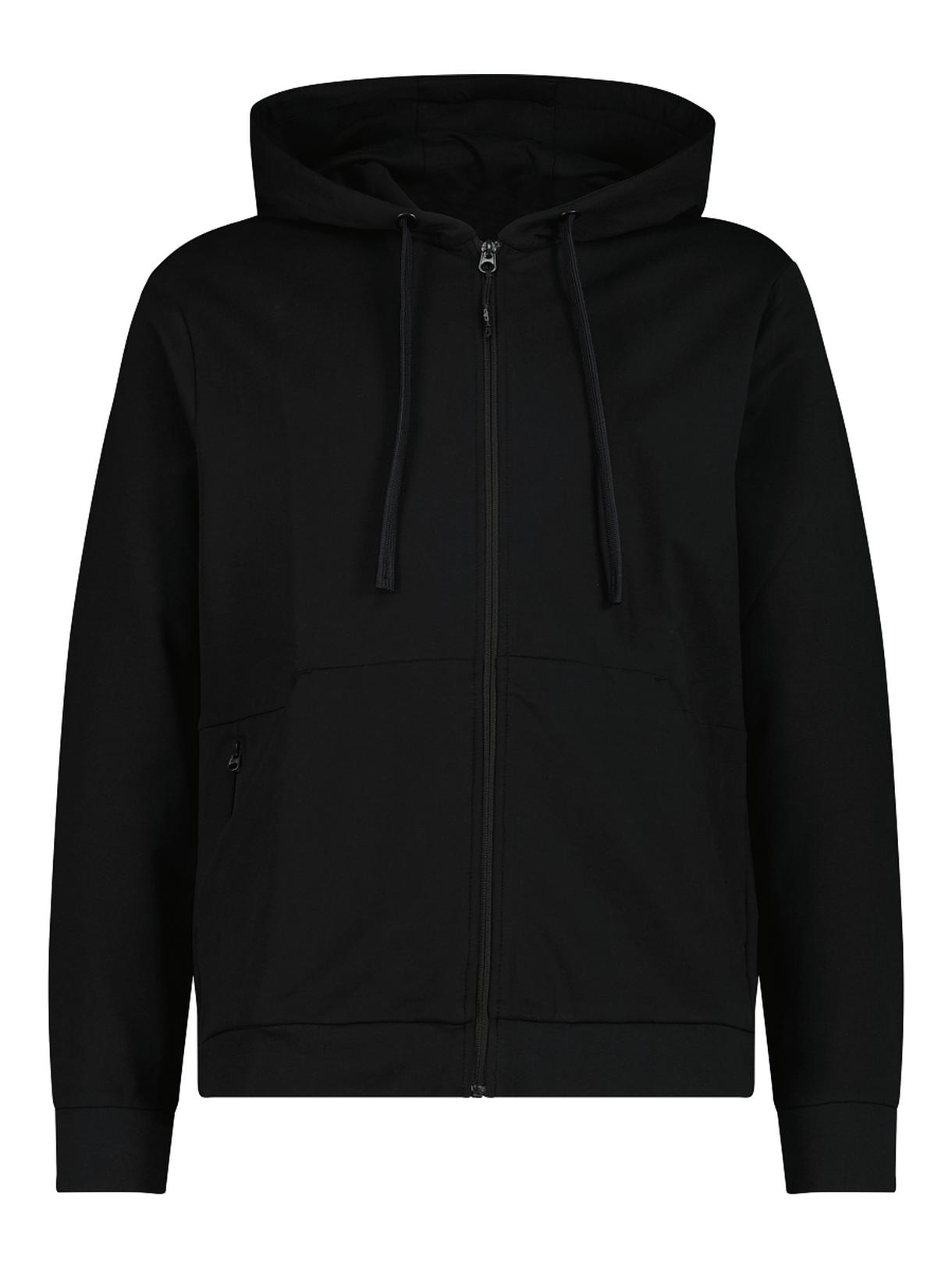 Herren Sweater Jacke mit Kapuze 1