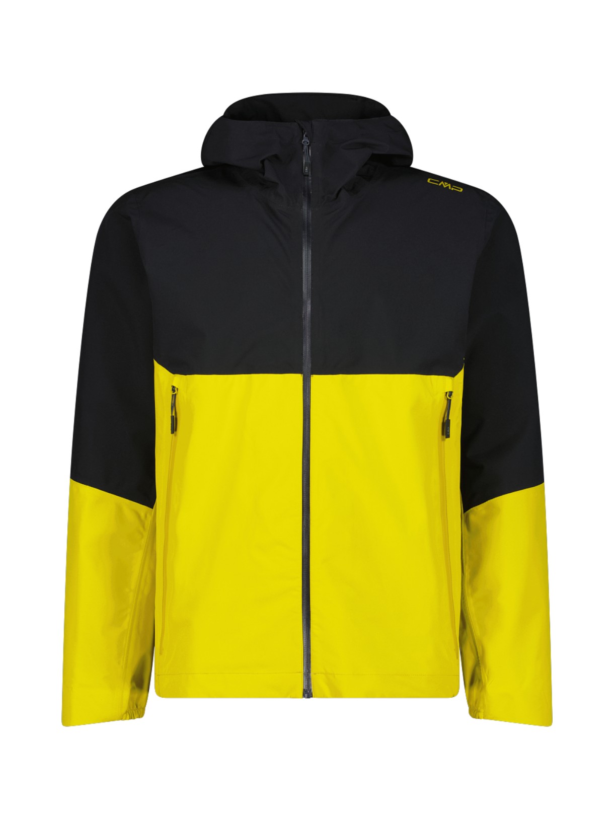Herren Unlimited Hardshell Jacke Clima-Protect mit Kapuze gelb 1