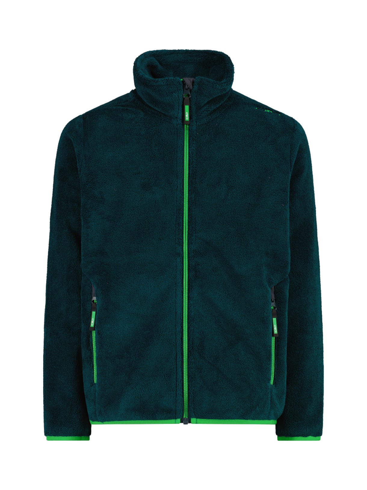 Jungen HighLoft Fleece Jacke grün 1