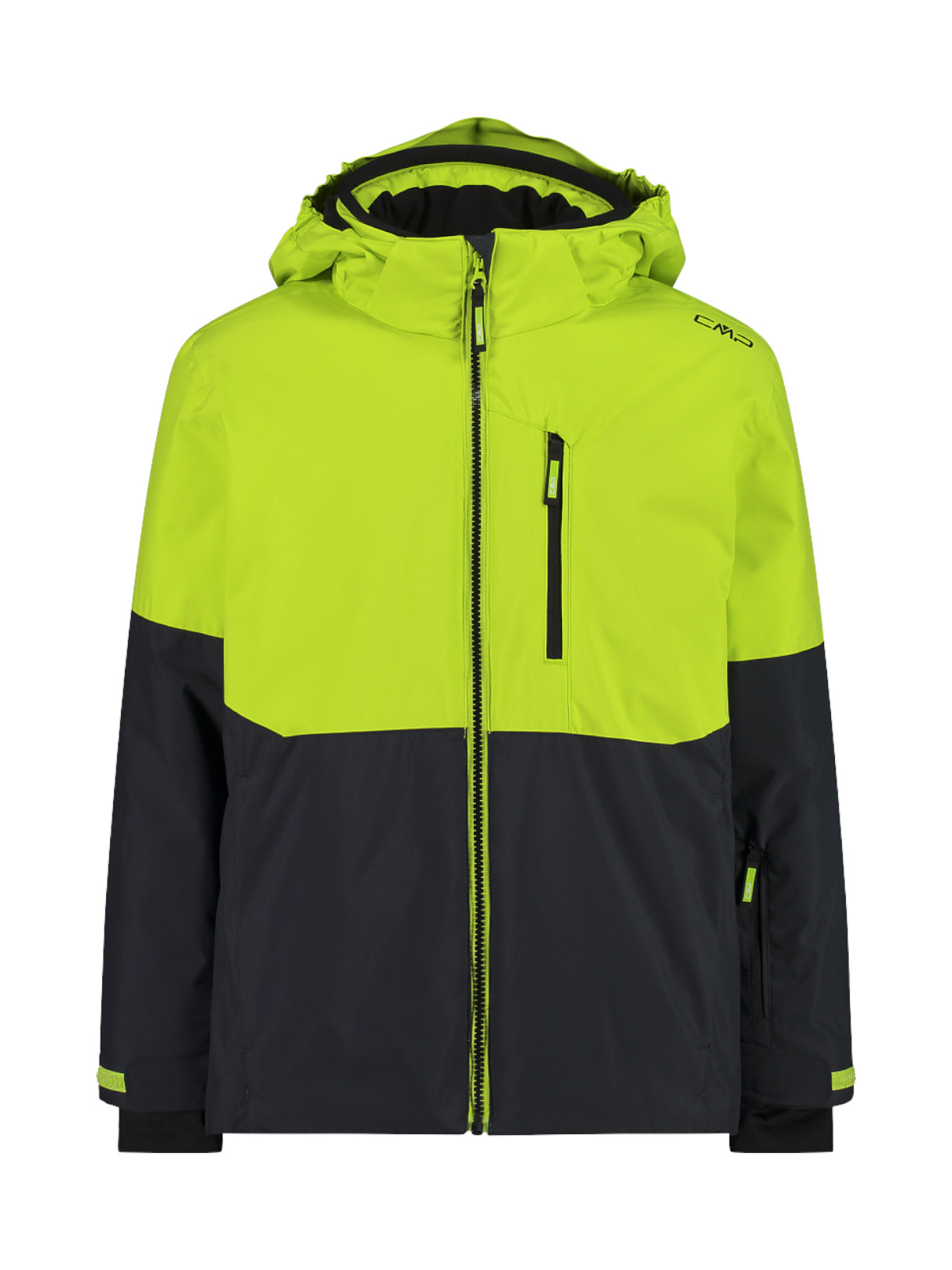 Jungen Skijacke mit abnehmbarer Kapuze 1