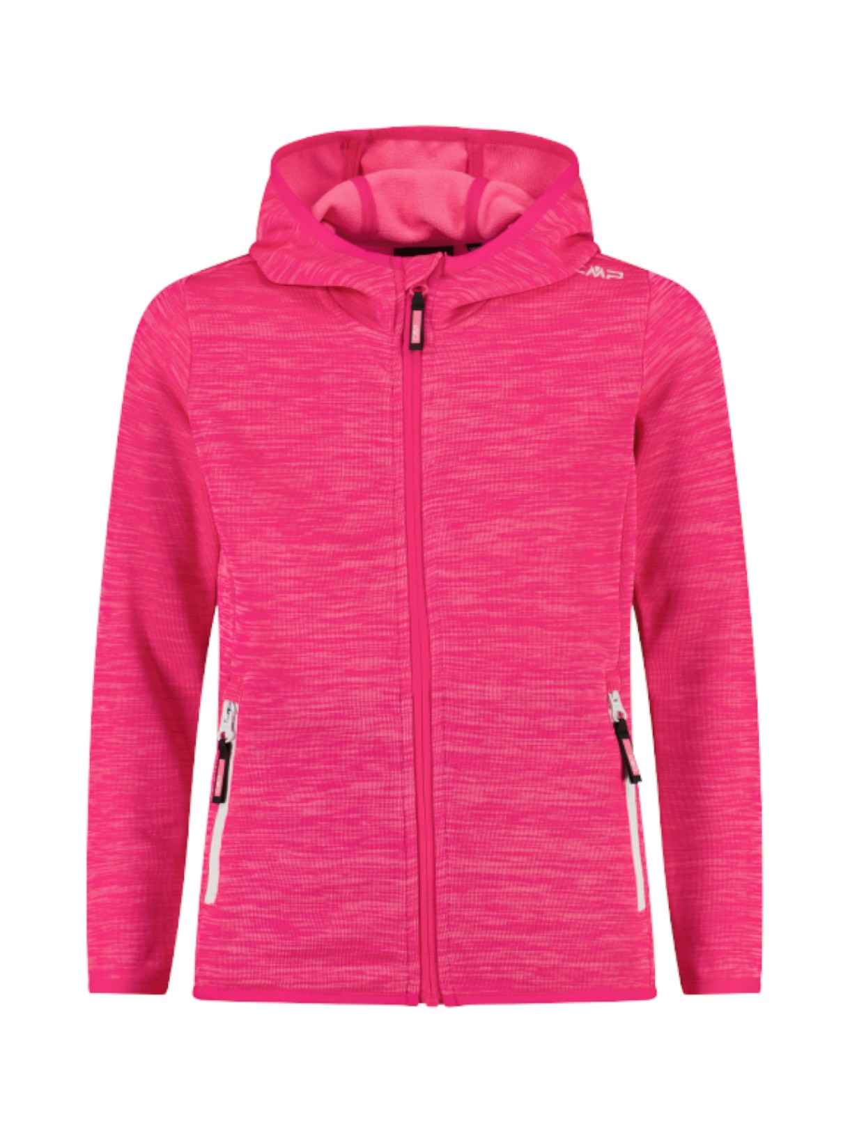 Kinder Outdoor Jacke aus Knit Tech mit Kapuze 1