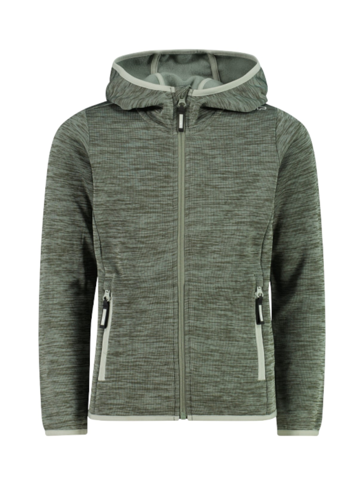 Kinder Outdoor Jacke aus Knit Tech mit Kapuze 1