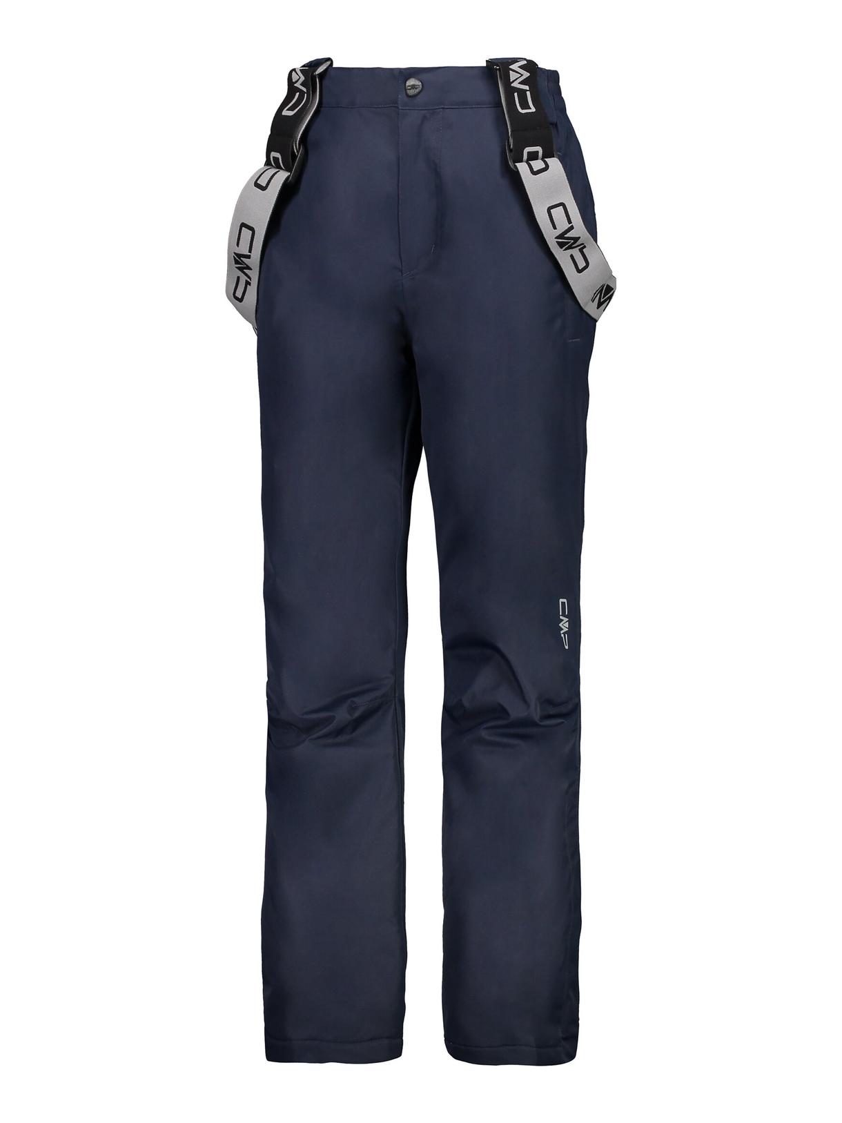 Kinder Skihose Clima Protect mit abnehmbaren Trägern blau 1