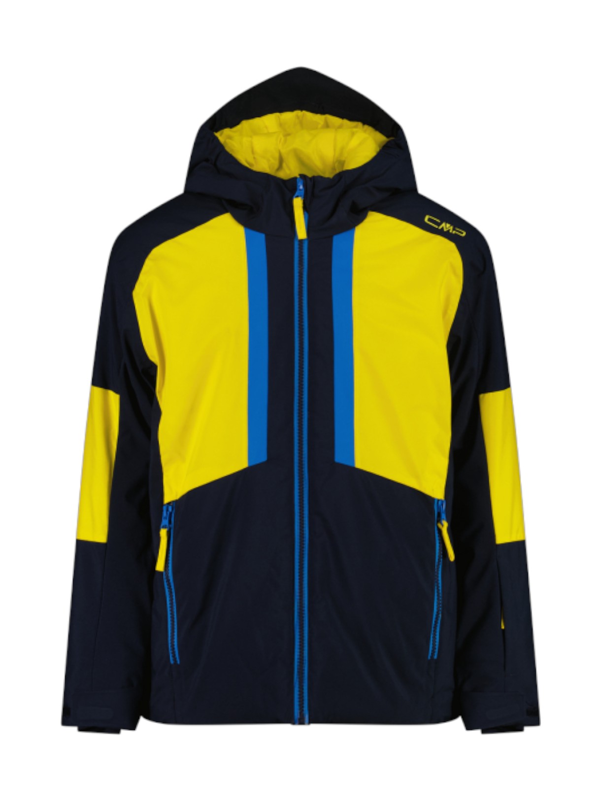 Kinder Skijacke aus Twill mit Kapuze 1