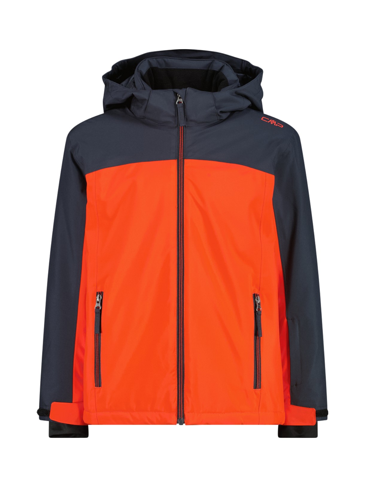 Kinder Skijacke mit abnehmbarer Kapuze 1
