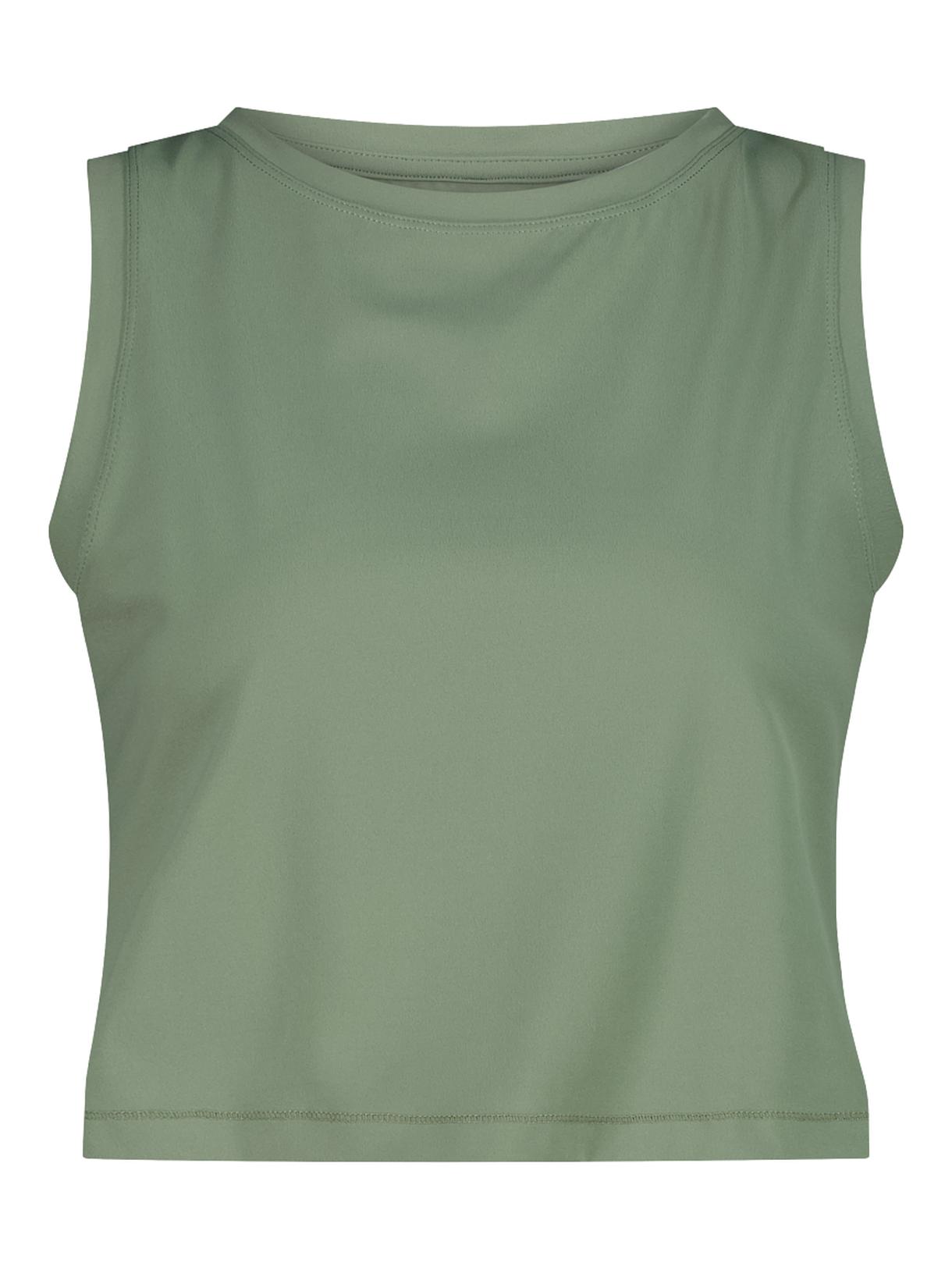 kurzes Damen Tank Top aus Stretch-Polyamid mit Dry-Function 1